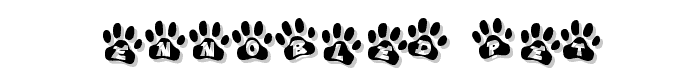 Ennobled Pet font